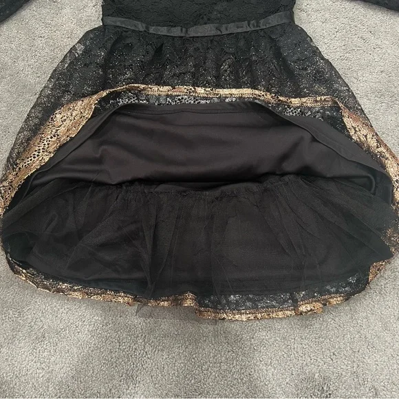 US Angels Girls' Ombré Lace Dress Sz 14 - Picture 7 of 11